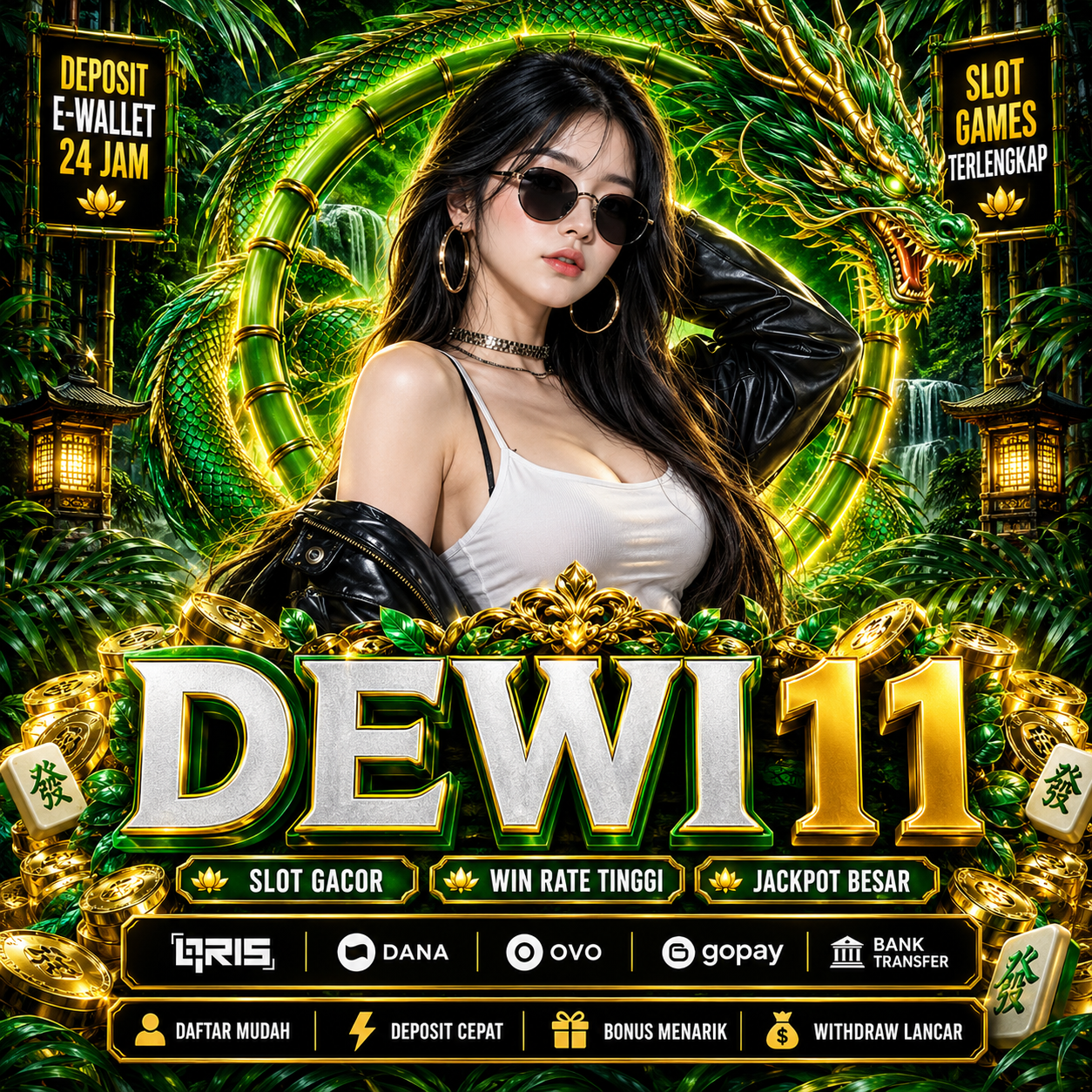 DEWI11 Game Online Menampilkan Variasi Tantangan Berbasis Logika dan Ketelitian